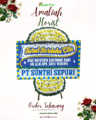 Papan Bunga Duka di Seririt