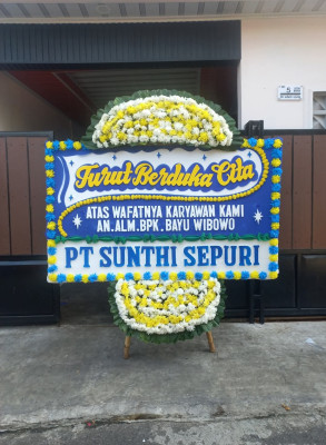 Papan Bunga Duka di Seririt